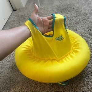 Toddler Aqua Swim School Yellow Swim Vest Float